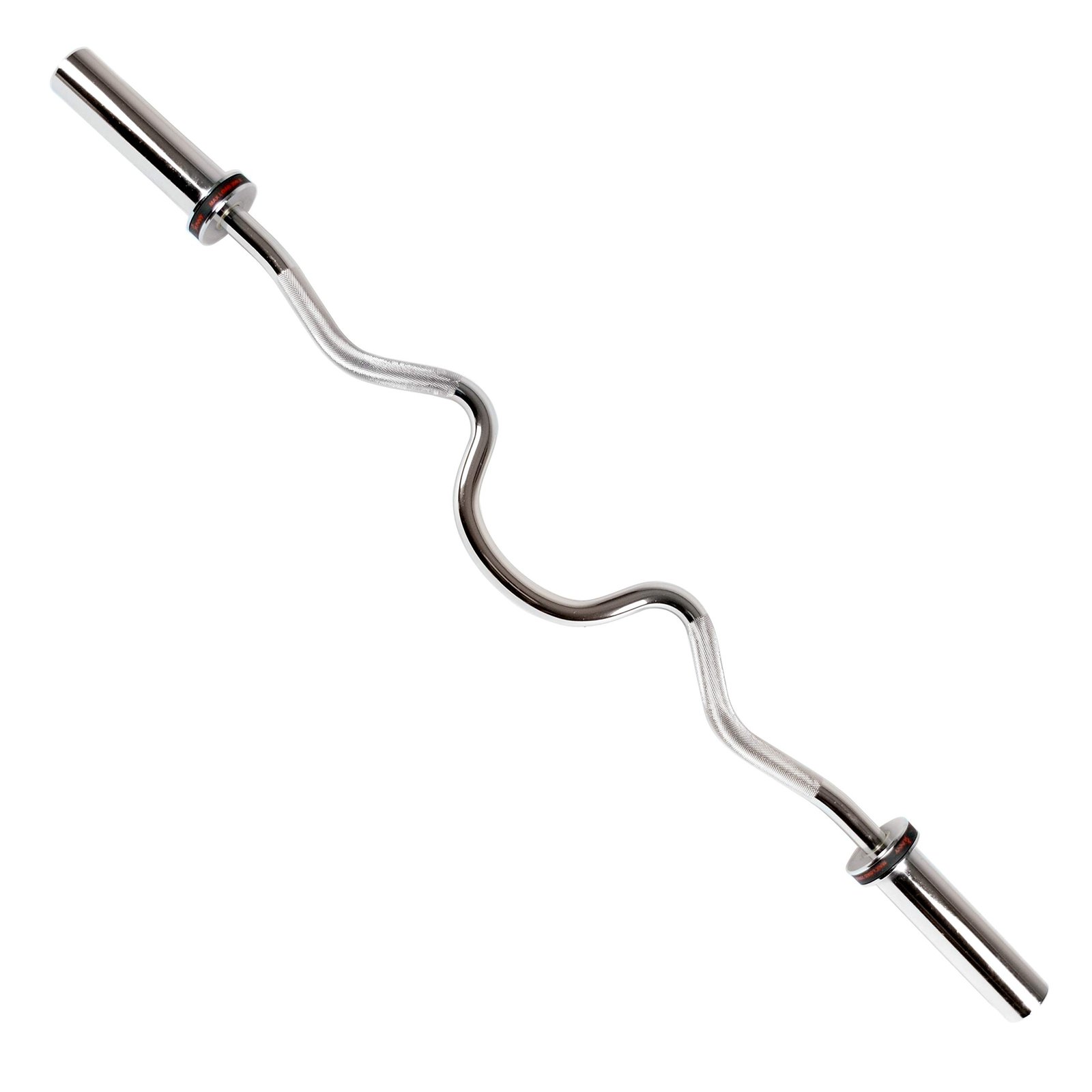 Sunny Health & Fitness 122 cm Olímpico Barra Super Curl 91 kg Capacity