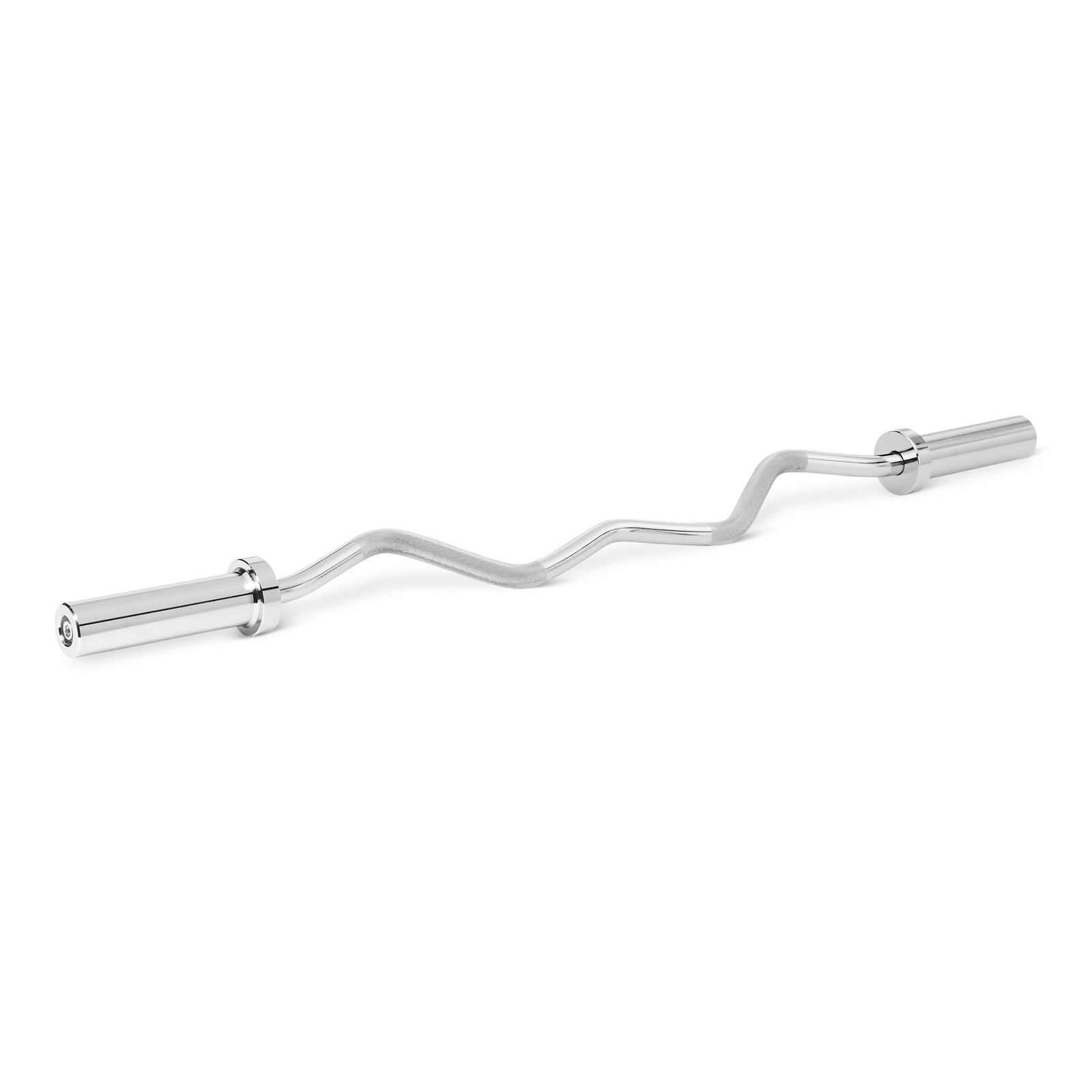Amazon Basics Barra Olímpica Curvada de 5,1cm, 119,4cm, Cromada